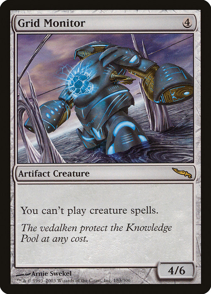 Grid Monitor 183 (Mirrodin)  - Foil | Good Games Adelaide SA