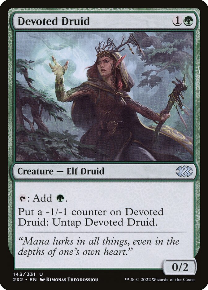 Devoted Druid 143 (Double Masters 2022)  | Good Games Adelaide SA