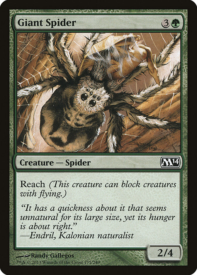 Giant Spider 175 (Magic 2014 (M14))  - Foil | Good Games Adelaide SA