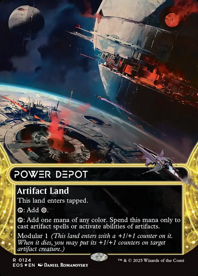Power Depot 124 (Edge of Eternities: Stellar Sights)  - Foil | Good Games Adelaide SA