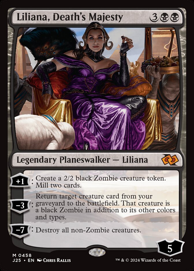 Liliana, Death's Majesty 458 (Foundations Jumpstart)  | Good Games Adelaide SA
