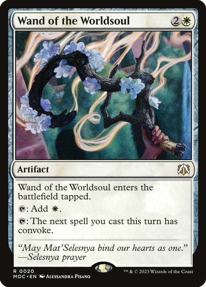 Wand of the Worldsoul 20 (Commander: March of the Machine)  | Good Games Adelaide SA