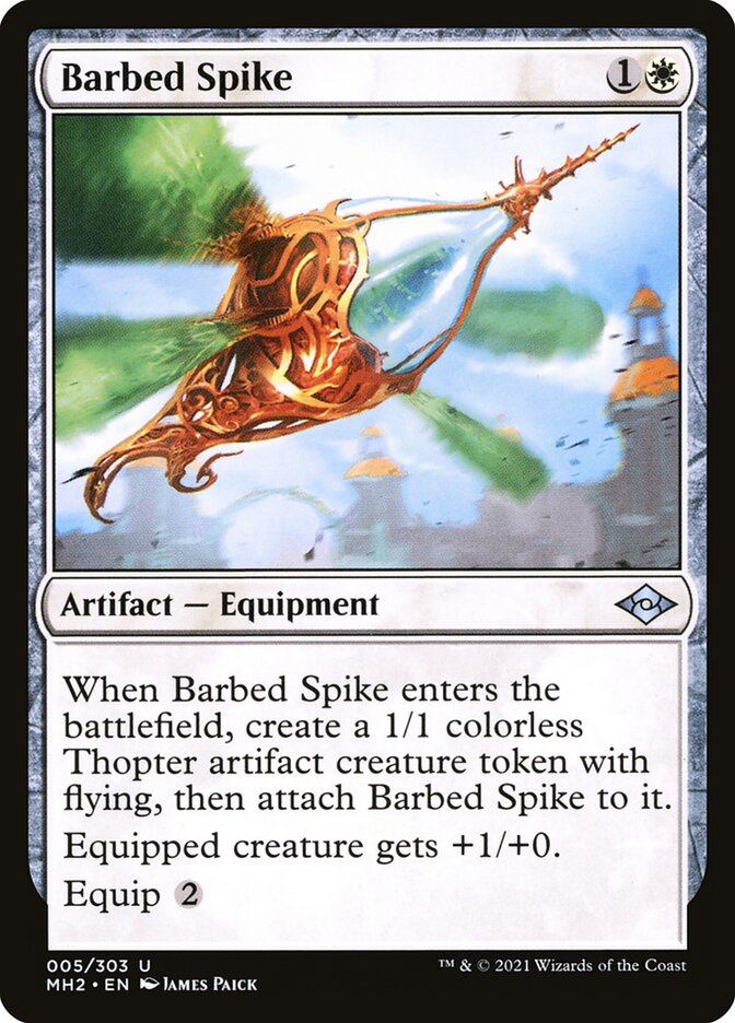 Barbed Spike 5 (Modern Horizons 2)  - Foil | Good Games Adelaide SA