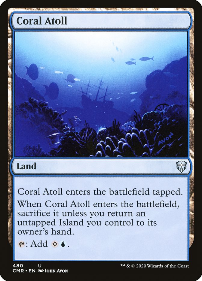 Coral Atoll 480 (Commander Legends)  | Good Games Adelaide SA