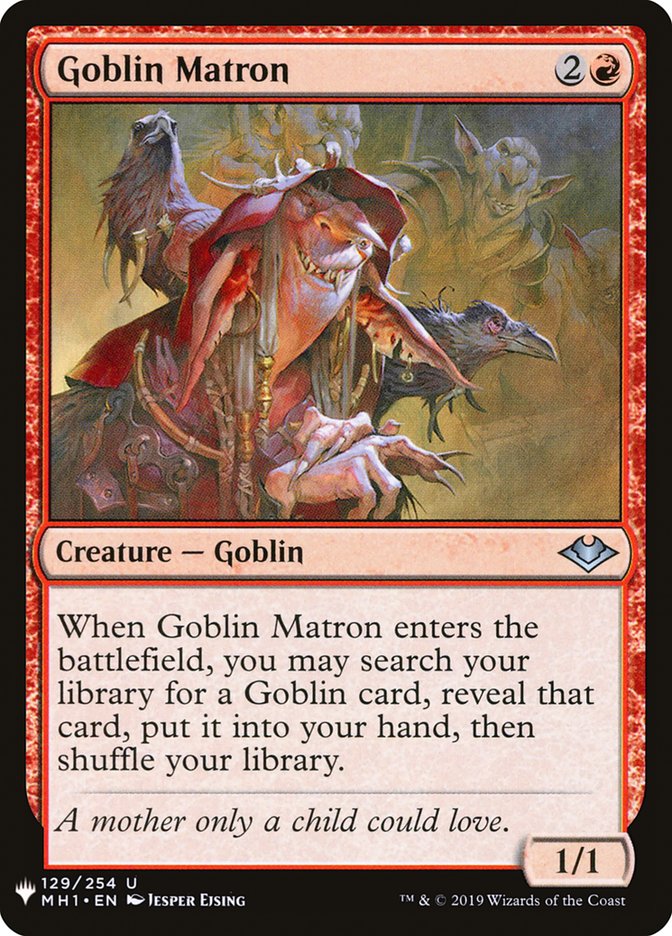 Goblin Matron 129 (The List Reprints)  | Good Games Adelaide SA