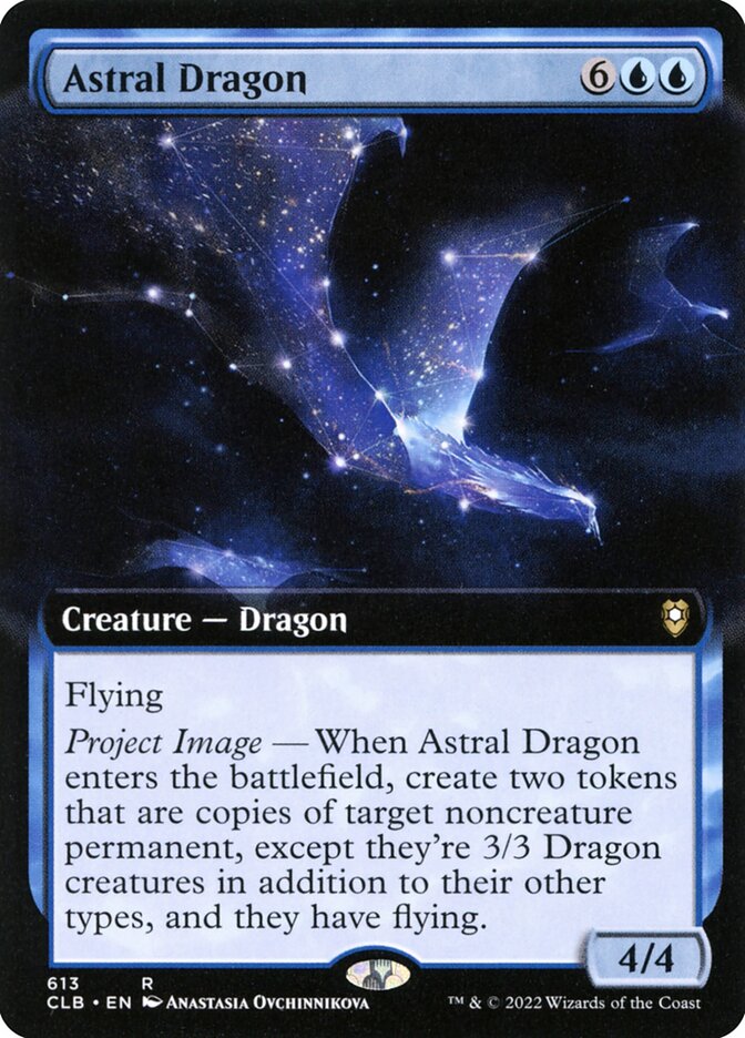 Astral Dragon Extended Art 613 (Commander Legends: Battle for Baldur's Gate)  | Good Games Adelaide SA