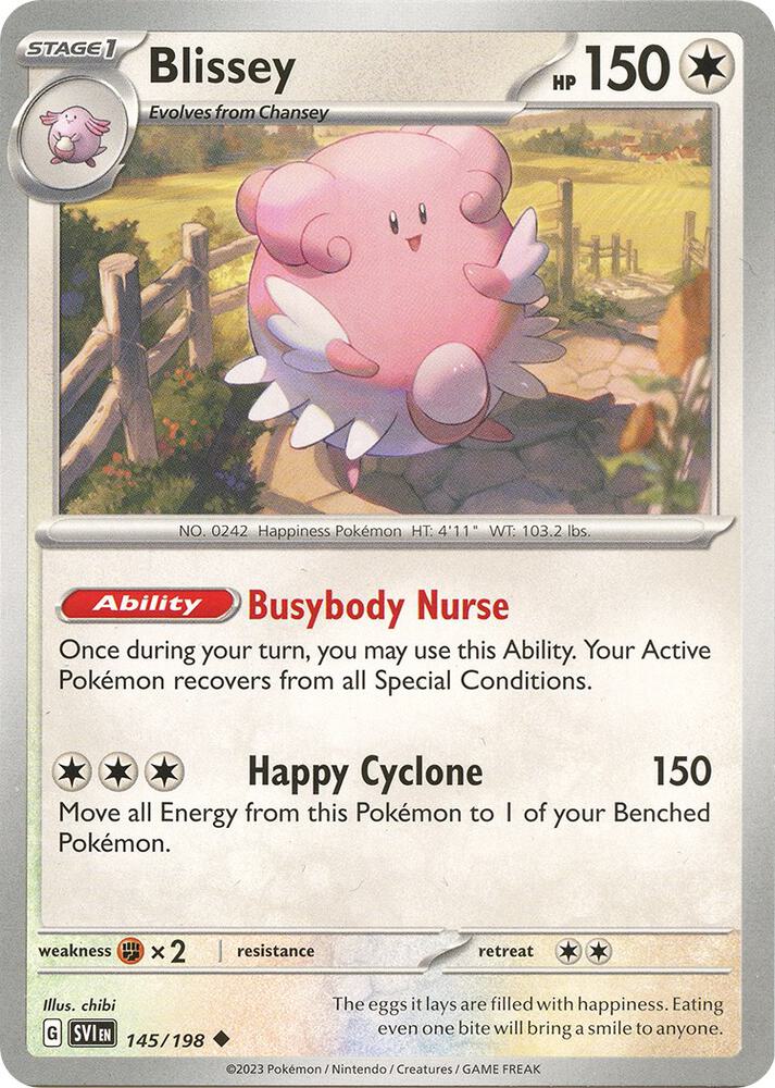 Blissey 145/198 (SV01: Scarlet & Violet Base Set)  | Good Games Adelaide SA