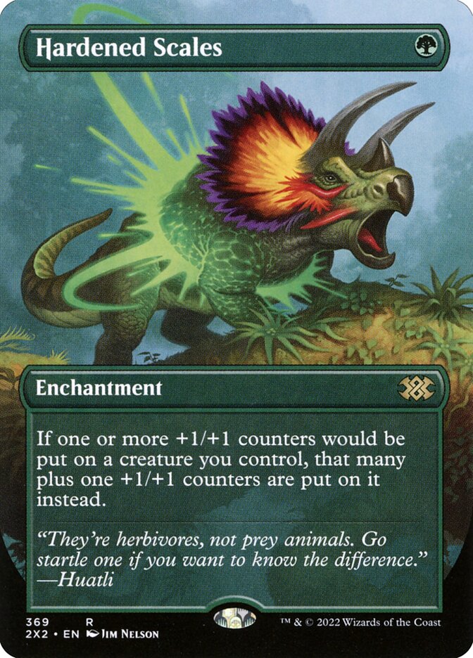 Hardened Scales 369 (Double Masters 2022)  - Foil | Good Games Adelaide SA