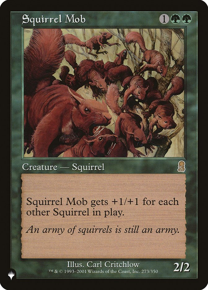 Squirrel Mob 273/350 (The List Reprints)  | Good Games Adelaide SA