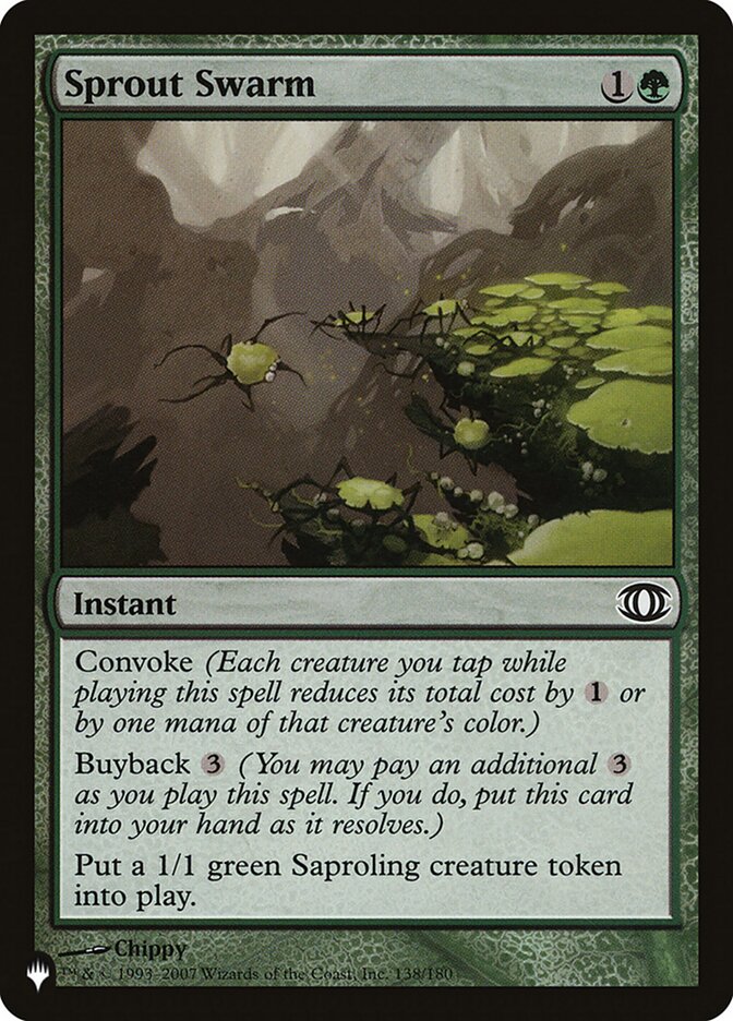 Sprout Swarm 138/180 (The List Reprints)  | Good Games Adelaide SA