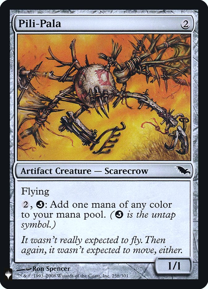 Pili Pala 258 (The List Reprints)  - Foil | Good Games Adelaide SA