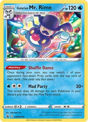 Galarian Mr. Rime SWSH079 (SWSH: Sword & Shield Promo Cards)  - Holofoil | Good Games Adelaide SA