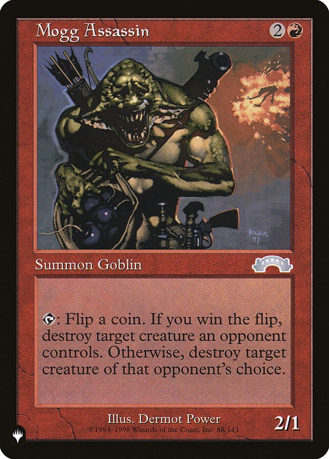 Mogg Assassin 88 (The List Reprints)  | Good Games Adelaide SA