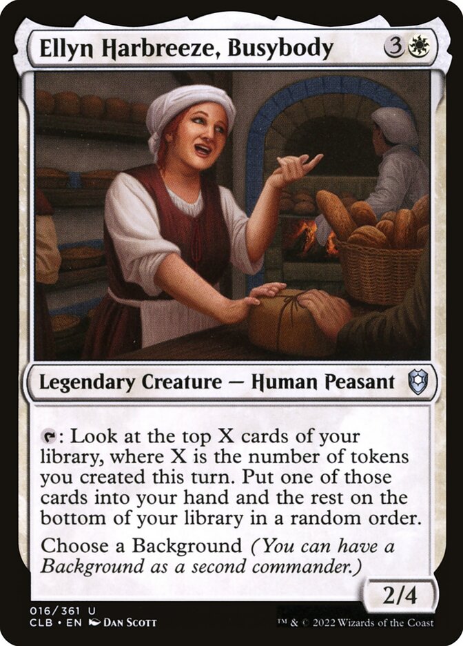 Ellyn Harbreeze, Busybody 16 (Commander Legends: Battle for Baldur's Gate)  - Foil | Good Games Adelaide SA