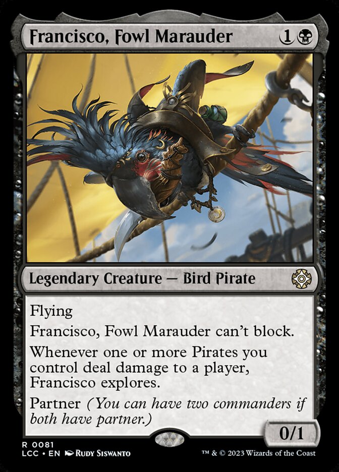 Francisco, Fowl Marauder 81 (Commander: The Lost Caverns of Ixalan)  | Good Games Adelaide SA
