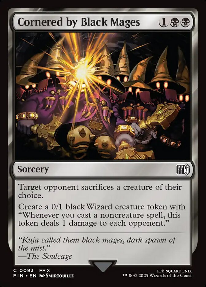 Cornered by Black Mages 93 (FINAL FANTASY)  - Foil | Good Games Adelaide SA