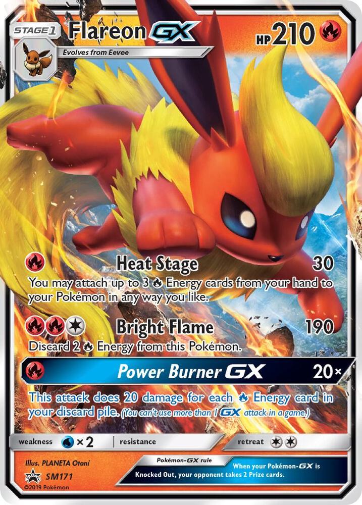 Flareon GX SM171 (SM Promos)  - Holofoil | Good Games Adelaide SA