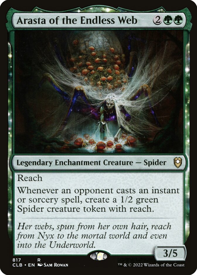 Arasta of the Endless Web 817 (Commander Legends: Battle for Baldur's Gate)  | Good Games Adelaide SA