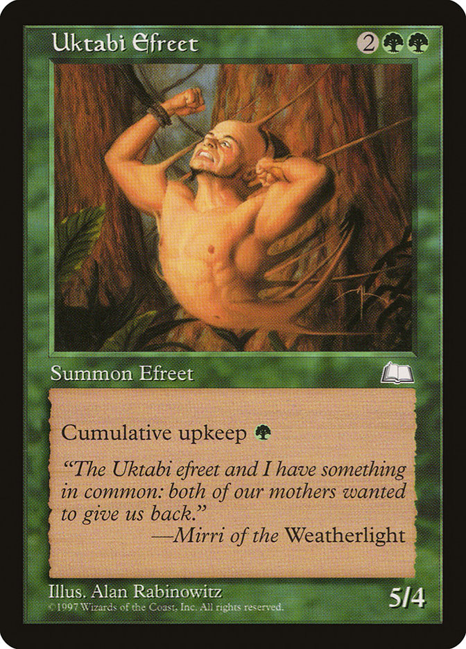 Uktabi Efreet  (Weatherlight)  | Good Games Adelaide SA
