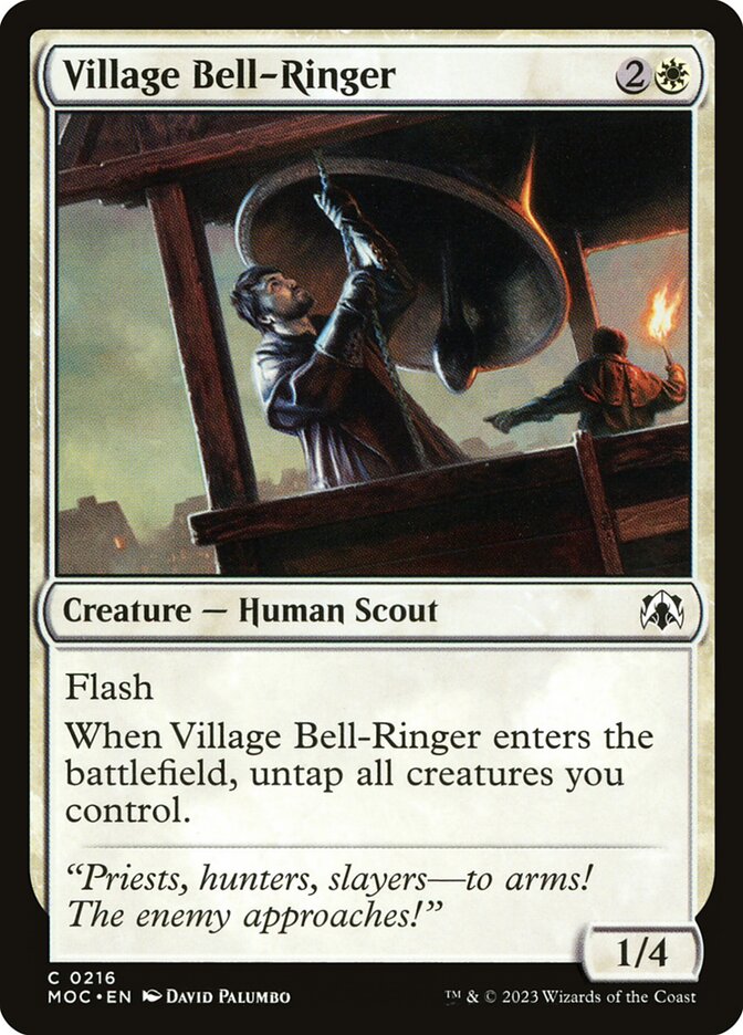 Village Bell-Ringer 216 (Commander: March of the Machine)  | Good Games Adelaide SA