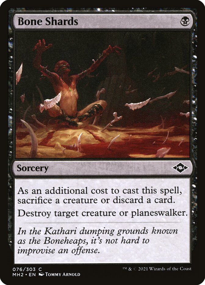 Bone Shards 76 (Modern Horizons 2)  - Foil | Good Games Adelaide SA