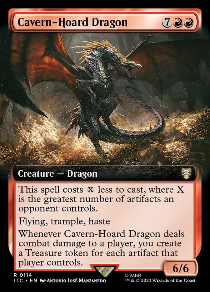 Cavern-Hoard Dragon 114 (Commander: The Lord of the Rings: Tales of Middle-earth)  | Good Games Adelaide SA