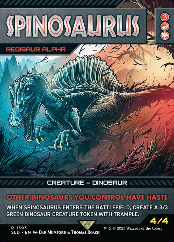 Spinosaurus Regisaur Alpha 1393 (Secret Lair Drop Series)  | Good Games Adelaide SA