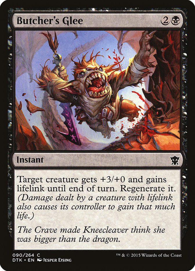 Butcher's Glee 90 (Dragons of Tarkir)  | Good Games Adelaide SA