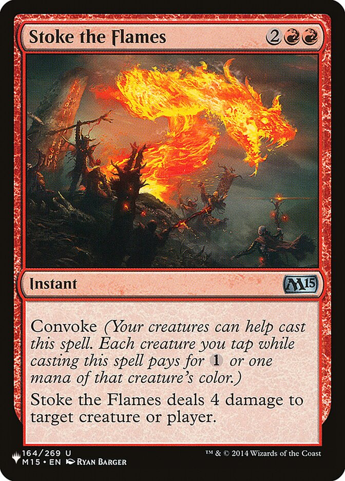 Stoke the Flames 164/269 (The List Reprints)  | Good Games Adelaide SA