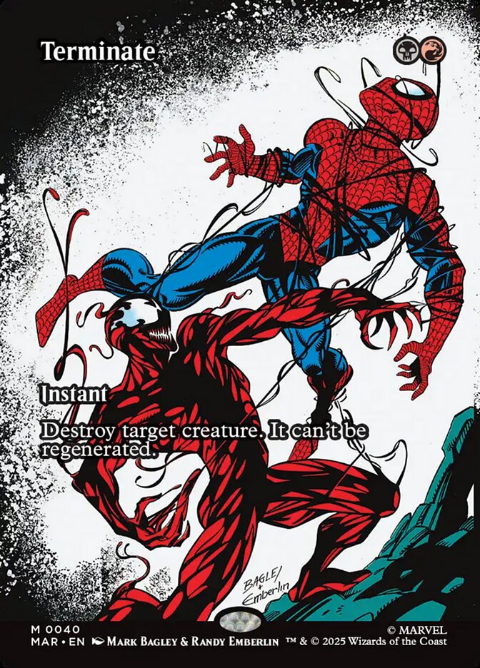 Terminate Borderless 40 (Marvel Universe Eternal-Legal)  | Good Games Adelaide SA