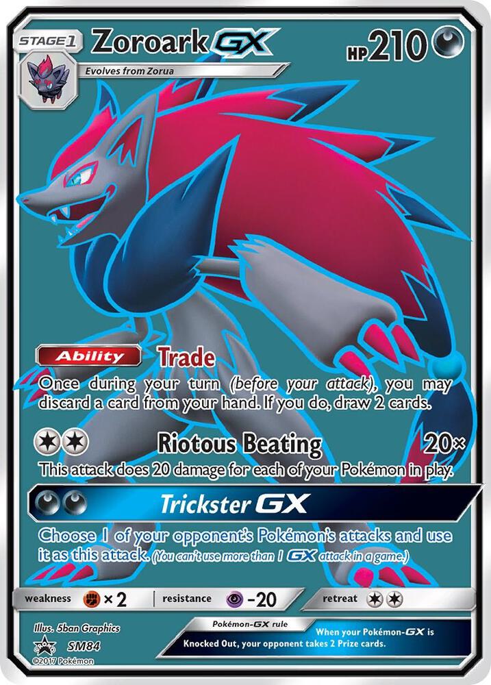 Zoroark GX SM84 SM84 (SM Promos)  - Holofoil | Good Games Adelaide SA