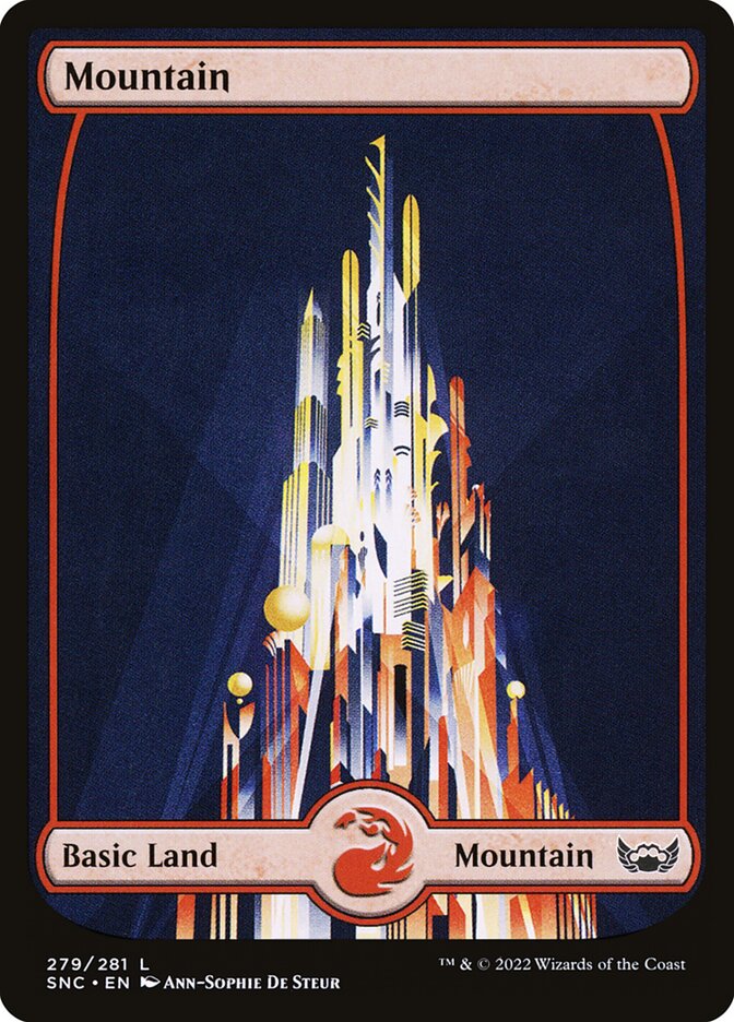 Mountain 279 (Streets of New Capenna)  - Foil | Good Games Adelaide SA