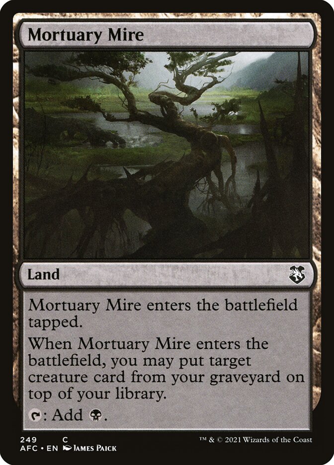 Mortuary Mire 249 (Commander: Adventures in the Forgotten Realms)  | Good Games Adelaide SA
