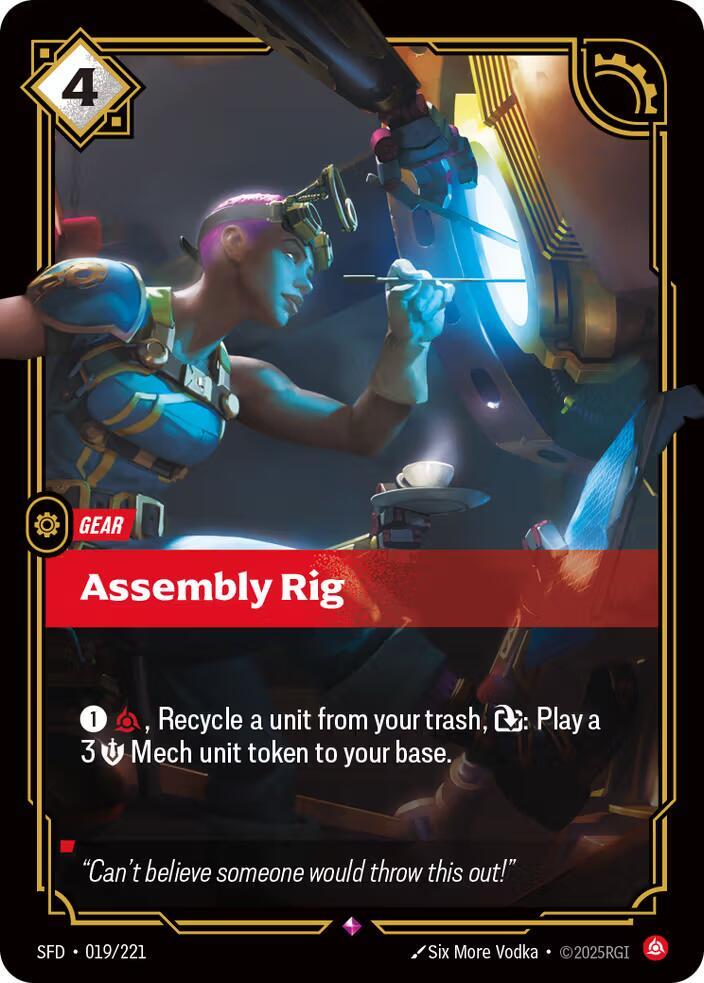 Assembly Rig 019/221 (Spiritforged)  - Foil | Good Games Adelaide SA