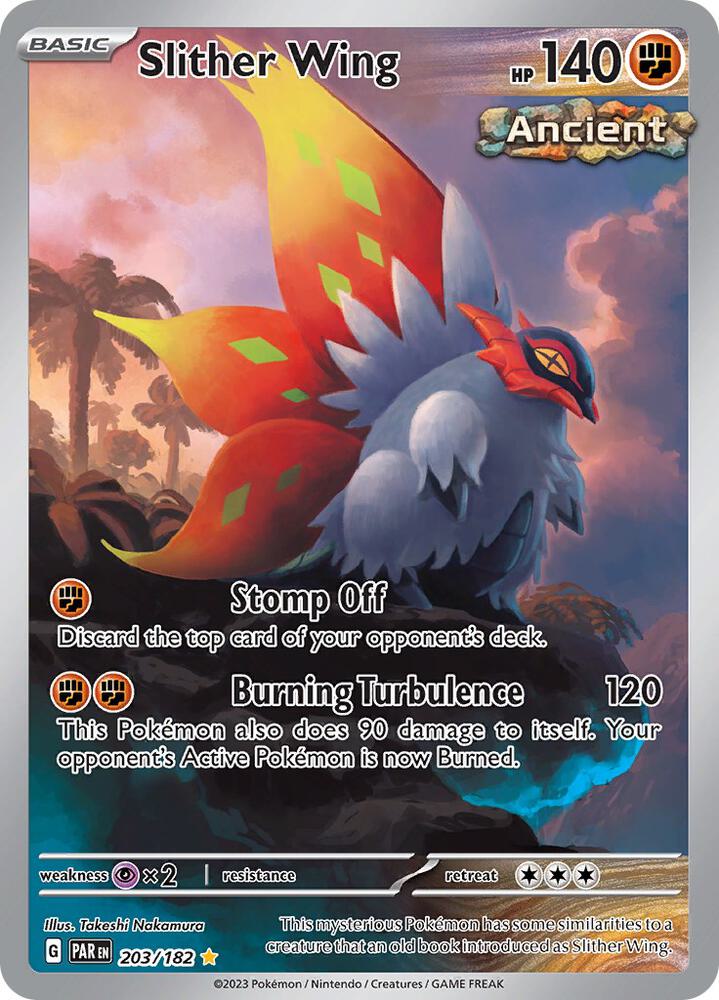 Slither Wing 203/182 (SV04: Paradox Rift)  - Holofoil | Good Games Adelaide SA