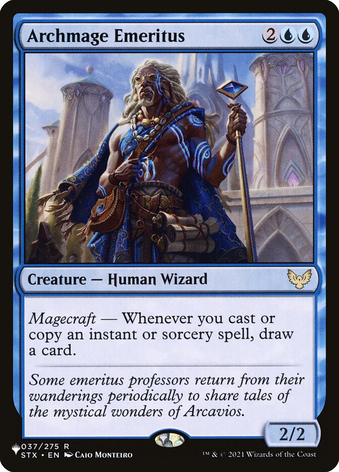 Archmage Emeritus 037/275 (The List Reprints)  | Good Games Adelaide SA