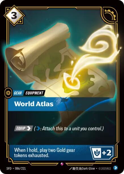 World Atlas 086/221 (Spiritforged)  - Foil | Good Games Adelaide SA