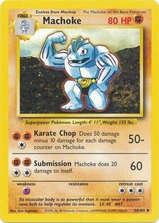 Machoke 034/102 (Base Set)  | Good Games Adelaide SA