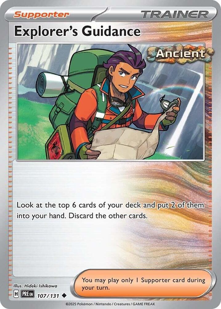 Explorer's Guidance 107/131 (SV: Prismatic Evolutions)  | Good Games Adelaide SA