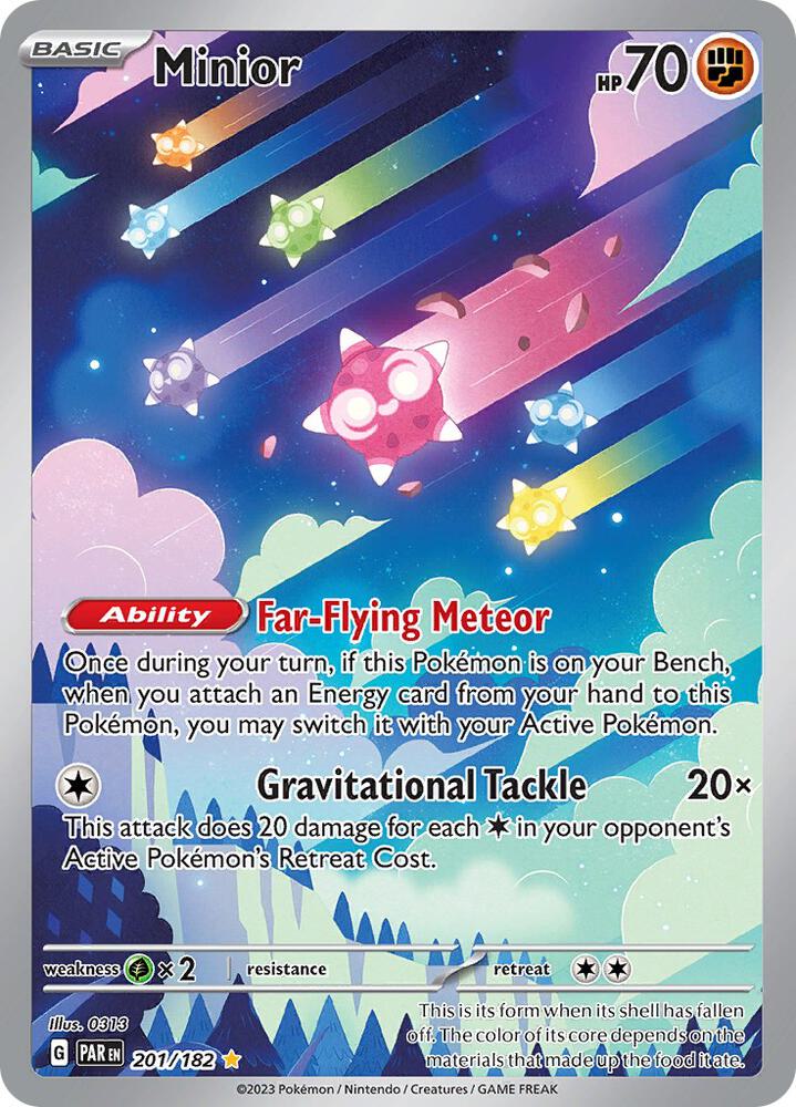 Minior 201/182 (SV04: Paradox Rift)  - Holofoil | Good Games Adelaide SA