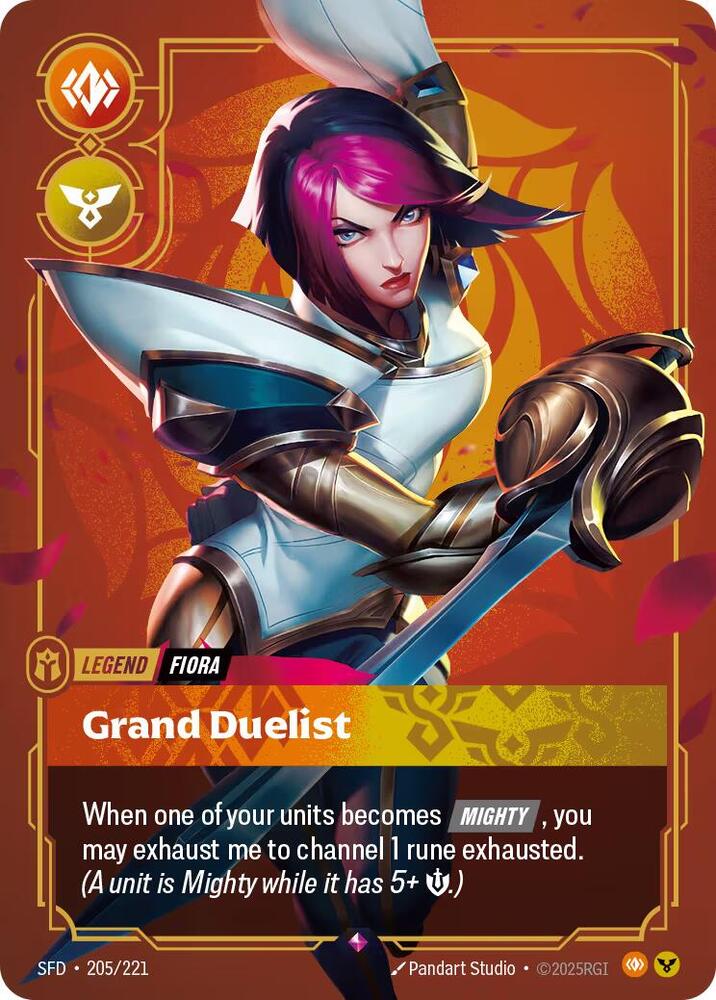 Fiora Grand Duelist 205/221 (Spiritforged)  - Foil | Good Games Adelaide SA