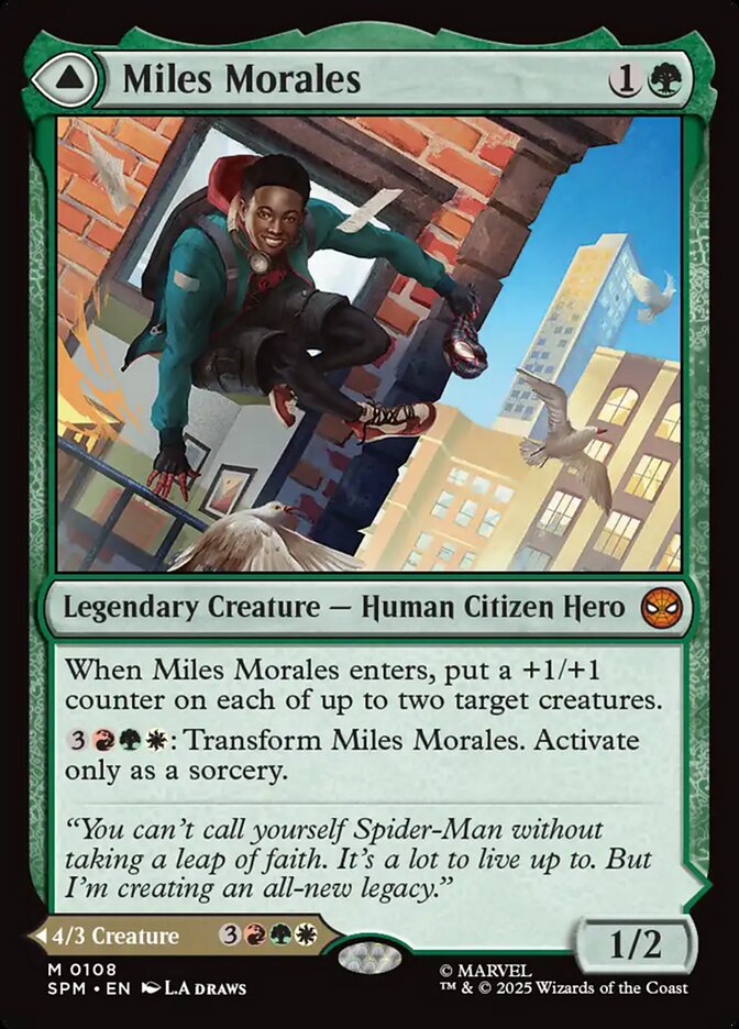 Miles Morales 108 (Marvel's Spider-Man)  - Foil | Good Games Adelaide SA