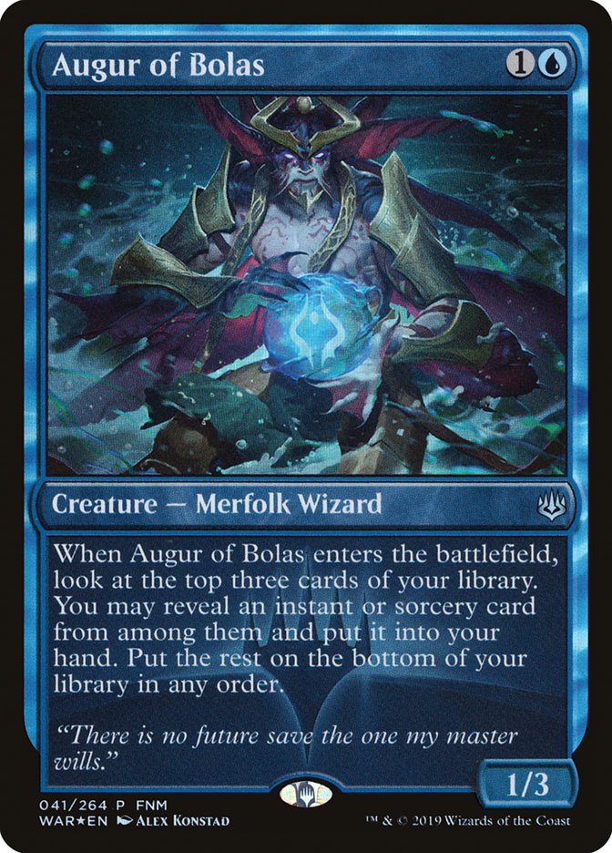 Augur of Bolas 41 (FNM Promos)  - Foil | Good Games Adelaide SA