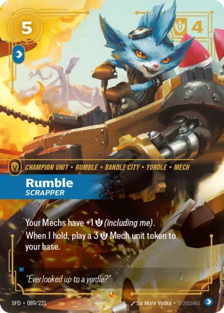 Rumble Scrapper 089/221 (Spiritforged)  - Foil | Good Games Adelaide SA
