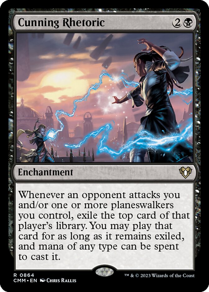 Cunning Rhetoric 864 (Commander Masters)  | Good Games Adelaide SA