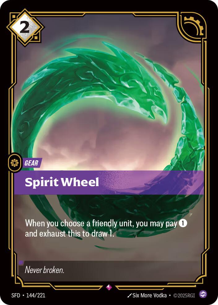 Spirit Wheel 144/221 (Spiritforged)  - Foil | Good Games Adelaide SA