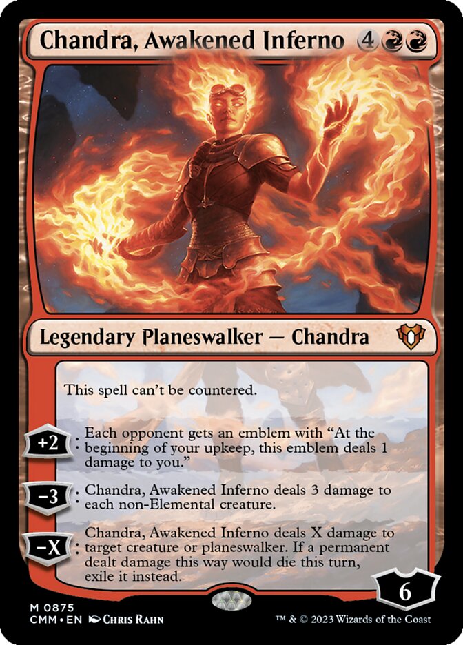 Chandra, Awakened Inferno 875 (Commander Masters)  | Good Games Adelaide SA