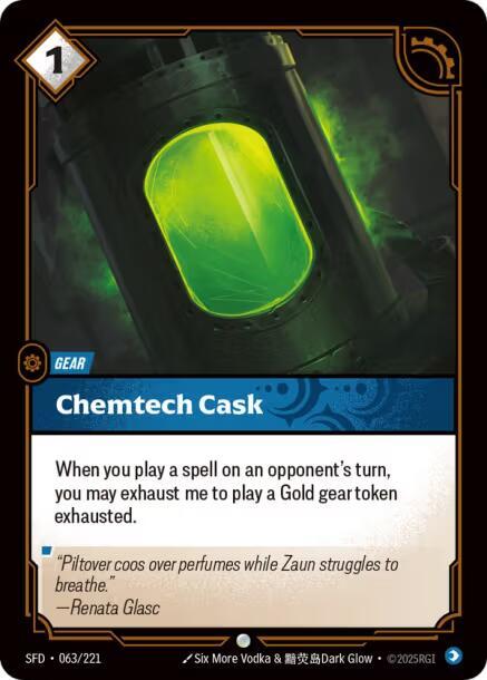 Chemtech Cask 063/221 (Spiritforged)  | Good Games Adelaide SA