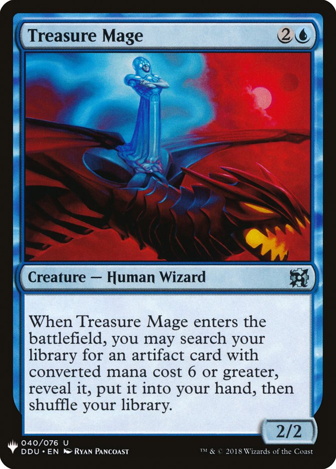Treasure Mage 40 (The List Reprints)  | Good Games Adelaide SA