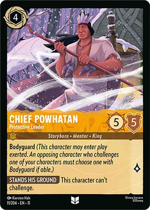 Chief Powhatan, Protective Leader 11/204 (Winterspell)  | Good Games Adelaide SA